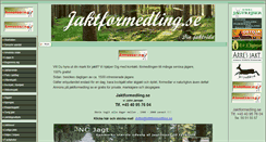 Desktop Screenshot of jaktformedling.se