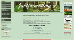 Desktop Screenshot of jaktformedling.com